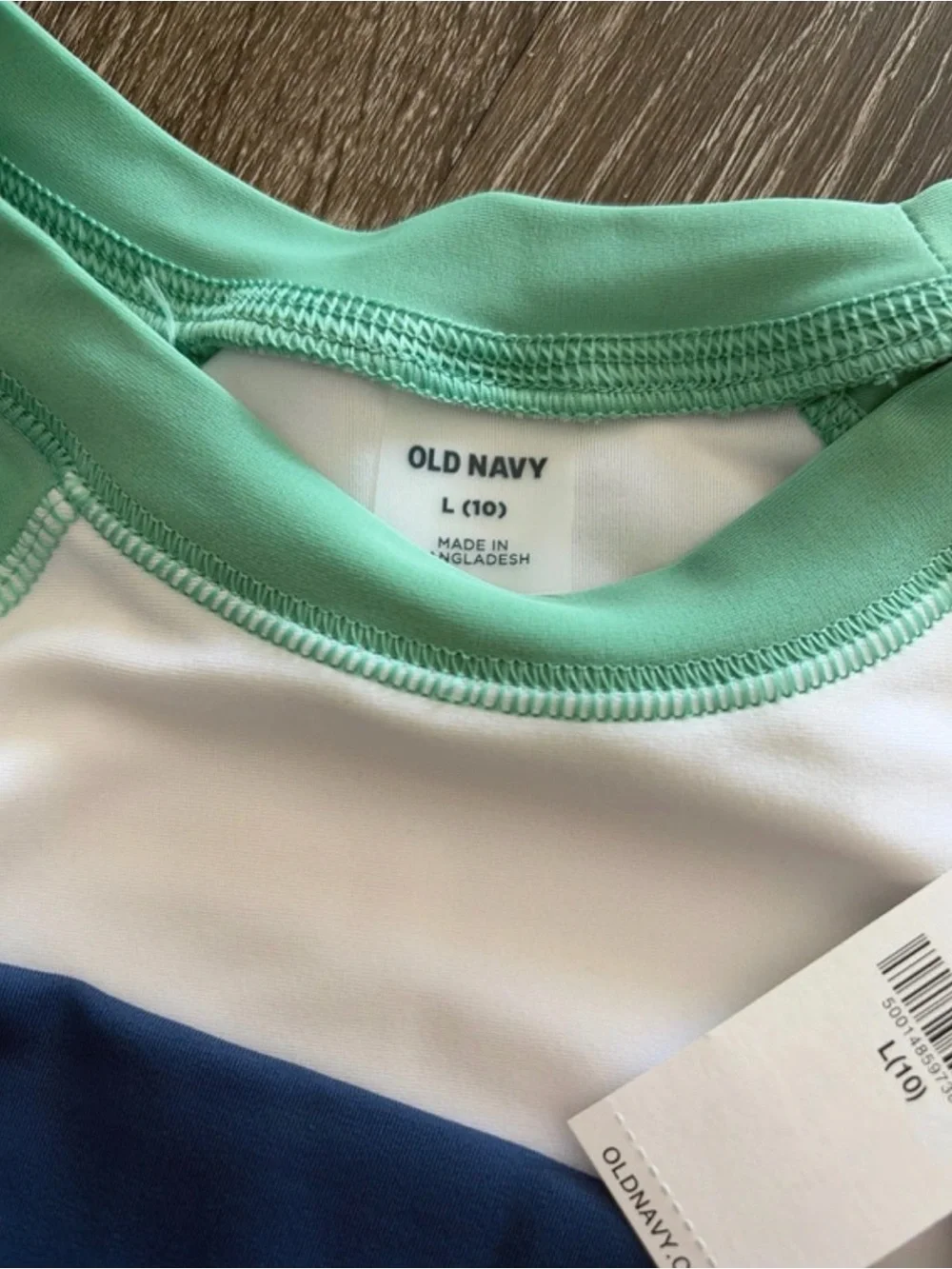 2 short sleeve Rashguard swim tops for boys